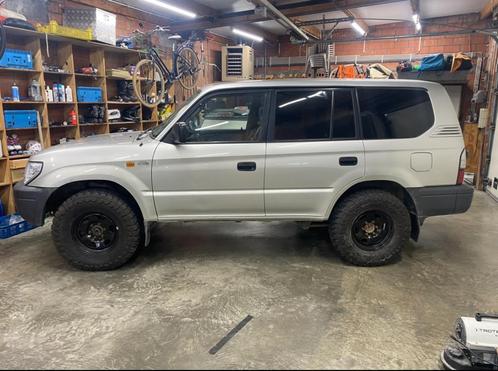 Toyota landcruiser 90, Auto's, Toyota, Particulier, Landcruiser, 4x4, ABS, Achteruitrijcamera, Airbags, Android Auto, Apple Carplay
