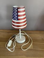 Lampe de chevet style américain H 30 cm, Maison & Meubles, Enlèvement ou Envoi, Comme neuf, Moins de 50 cm