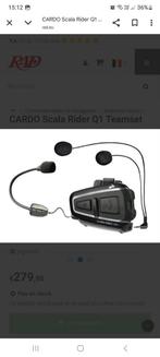 Cardo Scala Rider Q1 teamset, Motoren, Ophalen, Gebruikt