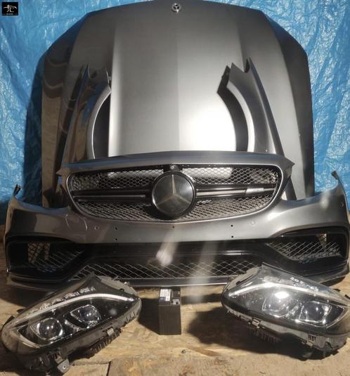 Mercedes C Klasse W205 AMG 63 voorkop, Auto-onderdelen, Carrosserie, Bumper, Mercedes-Benz, Gebruikt, Ophalen