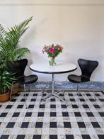 Vintage Eames ronde eettafel | tafel Vitra, Huis en Inrichting, Tafels | Eettafels, Ophalen, Gebruikt, Metaal, Vintage