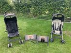 2 mclaren buggys met meerijplankje + 1 zitje, Ophalen, Zo goed als nieuw