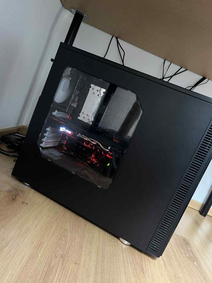 Gaming PC, Computers en Software, Desktop Pc's, Gebruikt, 4 Ghz of meer, HDD, SSD, 16 GB, Met videokaart, Met monitor, Gaming