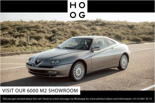 Alfa Romeo GTV 2.0 V6 Turbo (bj 1995), Auto's, Oldtimers, Bedrijf, Te koop, Lederen bekleding, Metaalkleur, Alfa Romeo, Benzine