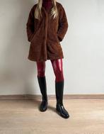 Bontjas Pull&Bear, Kleding | Dames, Jassen | Winter, Maat 38/40 (M), Bruin, Ophalen of Verzenden, Zo goed als nieuw