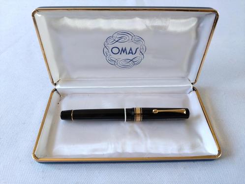 Omas Milord 18 Kt gouden M-Nib., Collections, Stylos, Comme neuf, Stylo, Autres marques, Avec boîte, Enlèvement ou Envoi