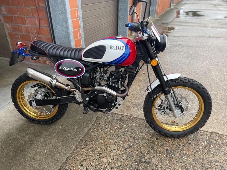 Martini Bullit Hero 125cc, Motoren, Motoren | Overige merken, Particulier, Enduro, 11 kW of minder, 1 cilinder, Minimaal motorrijbewijs A1