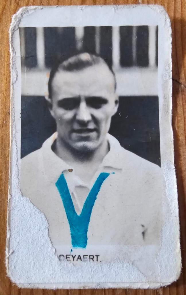 1930s (pre panini) Jacques Deyaert Boom FC!, Hobby en Vrije tijd, Stickers en Plaatjes, Gebruikt, Plaatje, Ophalen of Verzenden