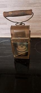 Oude spoorwegen lamp, Antiek en Kunst, Ophalen
