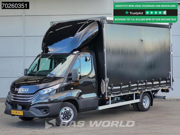 Iveco Daily 35C21 3.0L 210PK Automaat Schuifzeilen Laadklep, Auto's, Bestelwagens en Lichte vracht, Bedrijf, Te koop, Airconditioning