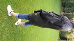 Lederen mantel, Kleding | Dames, Ophalen, Maat 42/44 (L), Zwart