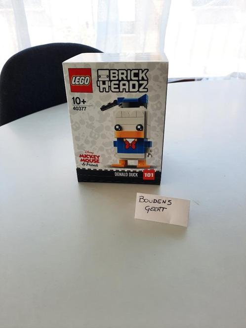 Lego Brickheadz 40377: Donald Duck, Kinderen en Baby's, Speelgoed | Duplo en Lego, Nieuw, Lego, Complete set, Ophalen of Verzenden