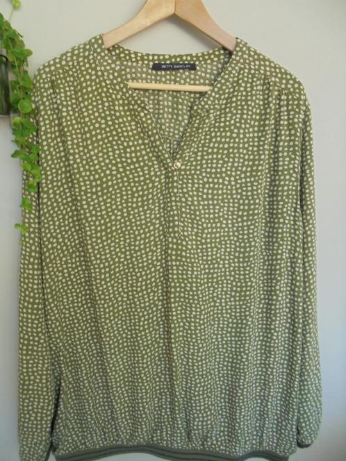blouse maat 46 Betty Barclay, Kleding | Dames, Blouses en Tunieken, Zo goed als nieuw, Maat 46/48 (XL) of groter, Groen, Ophalen