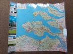 Gelamineerde topografische kaart Zeeland, Nieuw, Nederland, Ophalen of Verzenden, Landkaart
