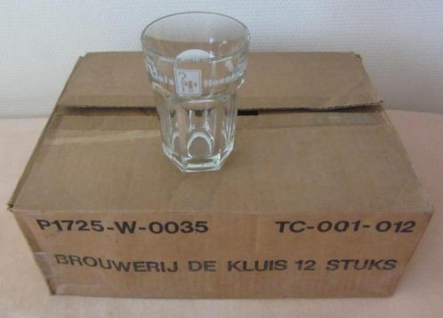 Brouwerij De Kluis-Hoegaarden - 10 Nieuwe glazen - met doos, Verzamelen, Glas en Drinkglazen, Nieuw, Bierglas, Ophalen of Verzenden