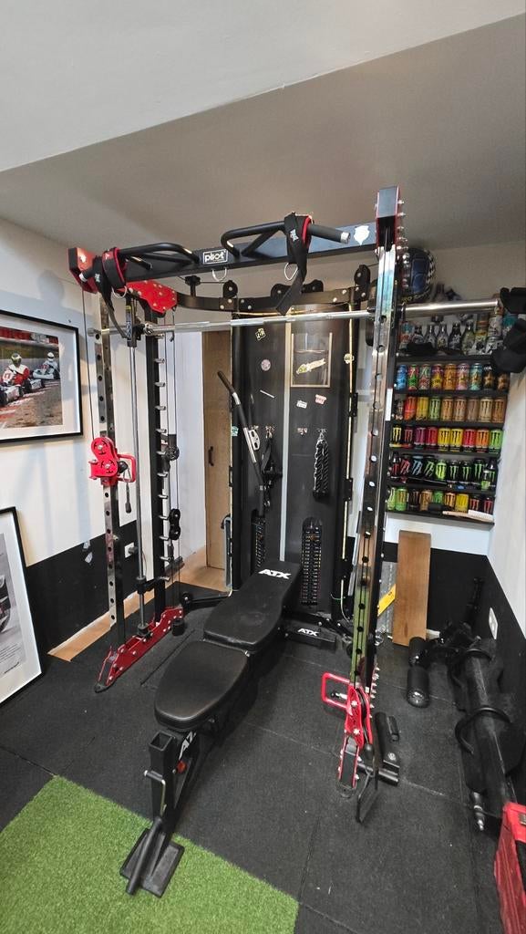 Homegym complet, Sport en Fitness, Fitnessmaterialen, Zo goed als nieuw, Ophalen