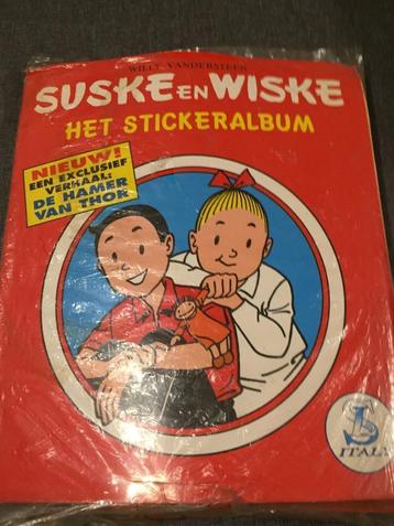 Suske en Wiske de hamer van Thor Sticker Album