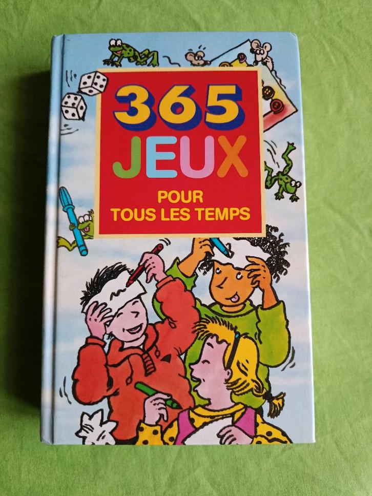 365 jeux pour tous les temps  -  Collectif, Boeken, Kinderboeken | Jeugd | onder 10 jaar, Zo goed als nieuw, Non-fictie, Ophalen of Verzenden