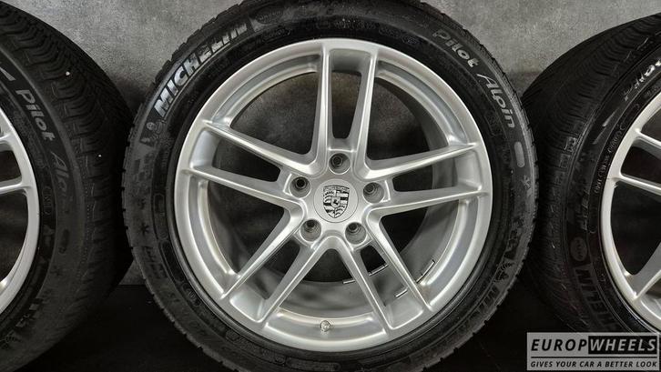 19 inch Porsche Panamera Turbo GTS Breedset Winterbanden, Auto-onderdelen, Banden en Velgen, Banden en Velgen, Winterbanden, 19 inch