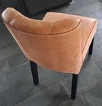 Leder eetkamerstoelen, Huis en Inrichting, Stoelen, Ophalen, Bruin, Zo goed als nieuw, Vijf, Zes of meer stoelen