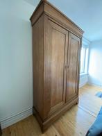 Massieve antieke kleerkast – Louis Philippe stijl – 240 cm h, Ophalen