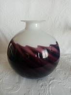 Eigentijdse decoratieve glazen bolvaas 18/17cm, Ophalen of Verzenden
