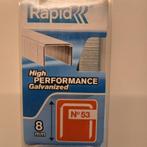 Nietjes voor nietpistool Rapid N53 8mm, Doe-het-zelf en Bouw, Gereedschap | Handgereedschap, Ophalen of Verzenden