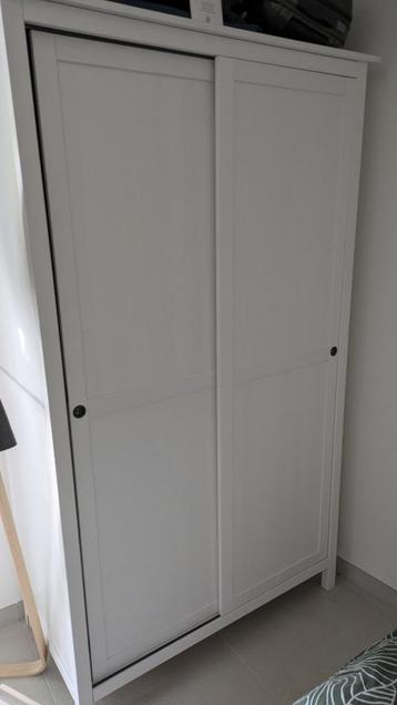 kleerkast - White IKEA wardrobe beschikbaar voor biedingen