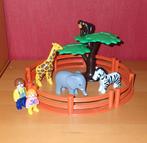 Playmobil 1.2.3 dierentuin 6742, Kinderen en Baby's, Speelgoed | Playmobil, Ophalen of Verzenden, Zo goed als nieuw, Complete set