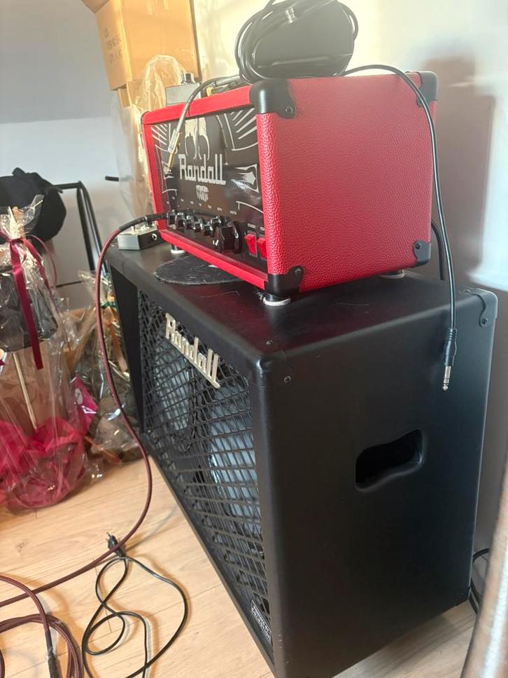 Randall EOD88 versterker MET randall cab!, Muziek en Instrumenten, Versterkers | Bas en Gitaar, Zo goed als nieuw, Gitaar, Ophalen