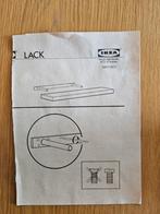 Lack Wandplank, zwart, 110x26 cm. IKEA, Ophalen, Nieuw
