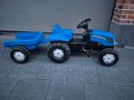 Speelgoedtraktor new holland met aanhanger, Ophalen, Zo goed als nieuw