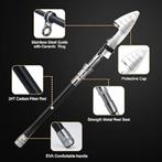 Geegear  telescopische hengel en haspel GRATIS LEVERING, Watersport en Boten, Hengelsport | Witvissen, Verzenden, Nieuw, Complete set