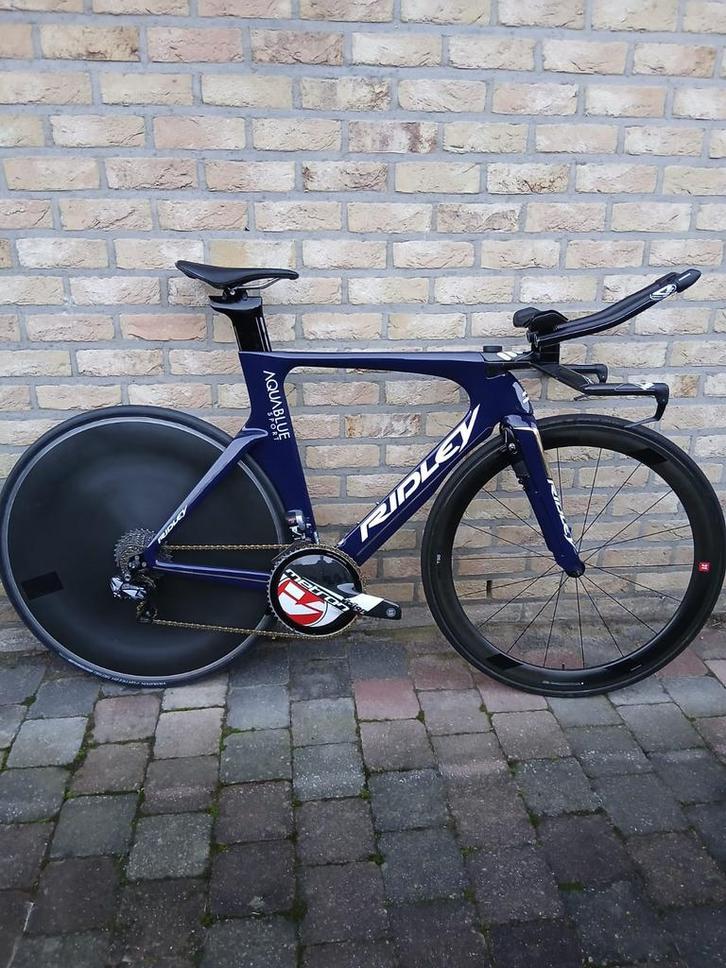 Ridley dean tijdritfiets, Fietsen en Brommers, Fietsen | Racefietsen, Zo goed als nieuw, Carbon, Ophalen