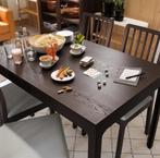 Eettafel, Huis en Inrichting, Tafels | Eettafels, Ophalen, Eikenhout, 50 tot 100 cm, Zo goed als nieuw