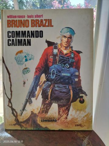 Bande dessinée Bruno Brazil t.6 commando caïman édition 1976 beschikbaar voor biedingen