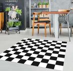 Vinyl zwart wit tegellook (2mx2m), Maison & Meubles, Accessoires pour la Maison | Autre, Enlèvement, Comme neuf