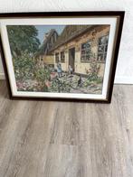 te koop  geborduurd schilderij !, Ophalen of Verzenden