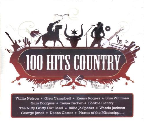 100 hits country, Cd's en Dvd's, Cd's | Country en Western, Nieuw in verpakking, Boxset, Ophalen of Verzenden