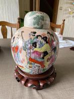 Chinese vaas met deksel, Antiek en Kunst, Antiek | Vazen, Ophalen
