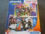 Puzzel Playmobil 2x60 stukjes, Comme neuf, Plus de 50 pièces, Enlèvement, 6 ans ou plus