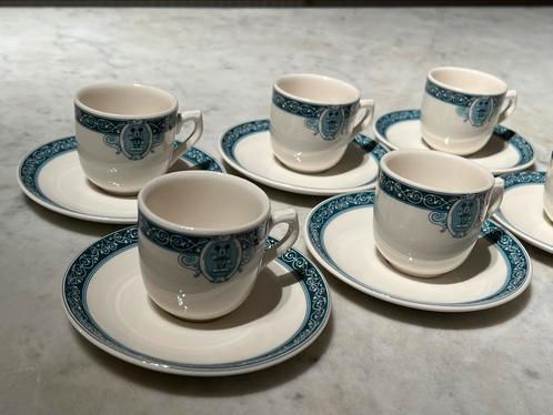 Boch Donaldson Disney - 6 Espresso tassen+schotels (set 33), Huis en Inrichting, Keuken | Servies, Nieuw, Ophalen