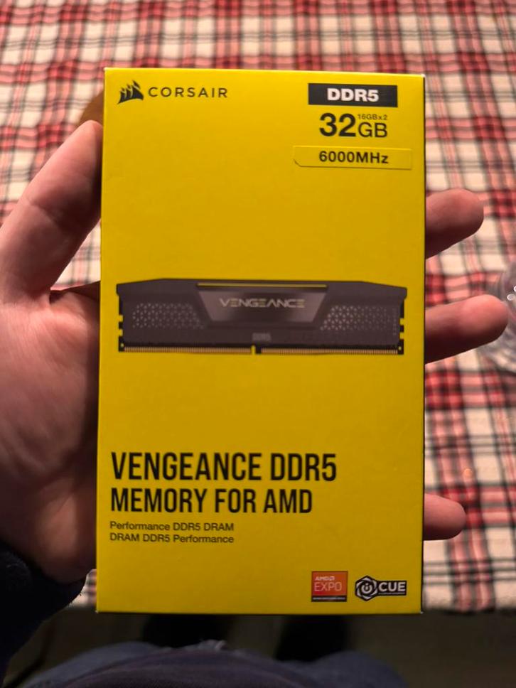 Corsair Vengeance DDR5 32 Go (2 x 16 Go) 6 000 MHz, Informatique & Logiciels, Mémoire RAM, DDR5, Enlèvement ou Envoi