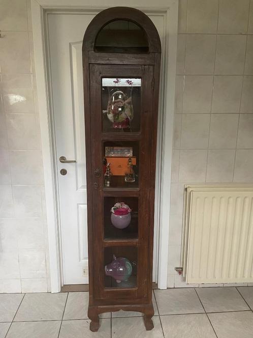 Vitrine kastje, Huis en Inrichting, Kasten | Vitrinekasten, Gebruikt, Ophalen