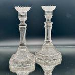 Vallerysthal/Portieux - Paar kandelaars, Ophalen of Verzenden, Glas