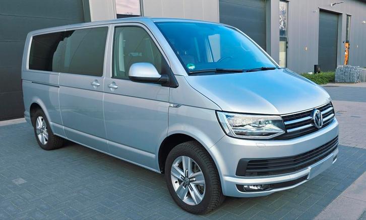 VW Multivan 2.0TDI Bi Turbo DSG LONG 7 Zit., Auto's, Volkswagen, Bedrijf, Te koop, Multivan, ABS, Achteruitrijcamera, Adaptieve lichten