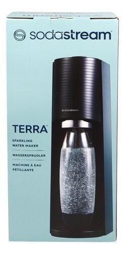 SODASTREAM Terra Black  Met CO2 cilinder en herbruikbare fle disponible aux enchères