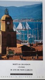 Prachtige vintage affiche : Port de Saint Tropez, Ophalen of Verzenden