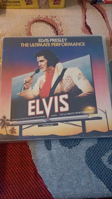 Elvis lp, The ultimate performance, Engelse persing. 