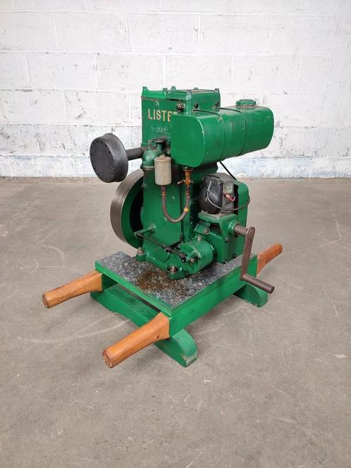 Stationaire motor Lister D, Ca. 1950, Antiek en Kunst, Antiek | Gereedschap en Instrumenten, Ophalen